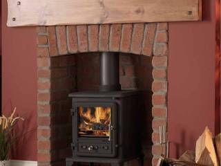 Firefox Wood Burning / Multi Fuel Stoves, Direct Stoves Direct Stoves Salas de estilo rural