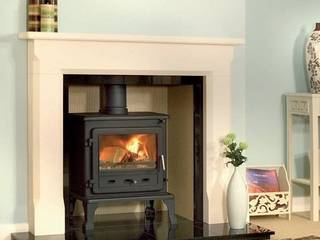 Firefox Wood Burning / Multi Fuel Stoves, Direct Stoves Direct Stoves Salas de estar campestres