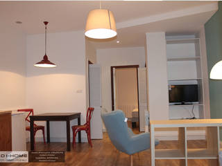 Appartement locatif T2 à Strasbourg, Agence ADI-HOME Agence ADI-HOME オリジナルデザインの ダイニング