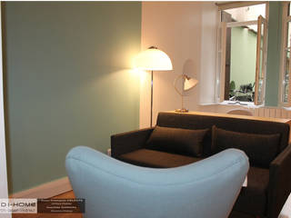Appartement locatif T2 à Strasbourg, Agence ADI-HOME Agence ADI-HOME Eclectic style study/office