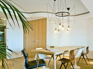 Penthouse, Manuel Ocaña Architecture and Thought Production Office Manuel Ocaña Architecture and Thought Production Office Ausgefallene Esszimmer