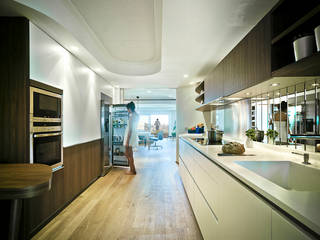 Penthouse, Manuel Ocaña Architecture and Thought Production Office Manuel Ocaña Architecture and Thought Production Office Kitchen