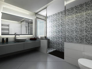 E.K. EVİ, Niyazi Özçakar İç Mimarlık Niyazi Özçakar İç Mimarlık Modern style bathrooms