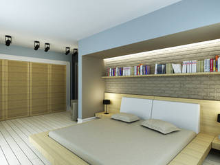 M.A. EVİ, Niyazi Özçakar İç Mimarlık Niyazi Özçakar İç Mimarlık Modern style bedroom