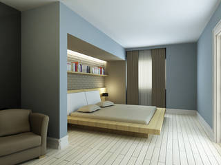 M.A. EVİ, Niyazi Özçakar İç Mimarlık Niyazi Özçakar İç Mimarlık Modern style bedroom