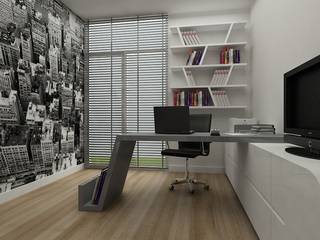 Z.Ç. EVİ, Niyazi Özçakar İç Mimarlık Niyazi Özçakar İç Mimarlık Modern study/office