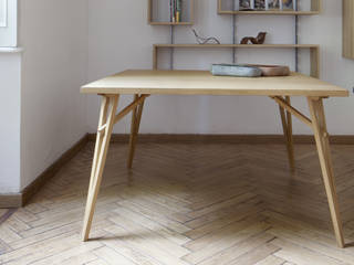 Hafif, SLOW WOOD - The Wood Expert SLOW WOOD - The Wood Expert Soggiorno in stile scandinavo