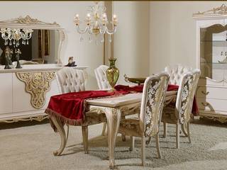 BEYZA YEMEK ODASI TAKIMI, Asortie Mobilya Dekorasyon Aş. Asortie Mobilya Dekorasyon Aş. Classic style dining room