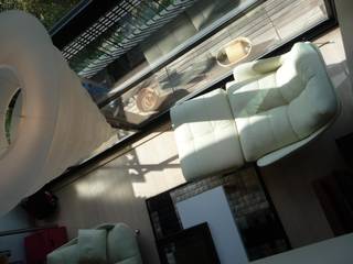 Duplex Parc de Bercy, AADD+ AADD+ Minimalistyczny salon
