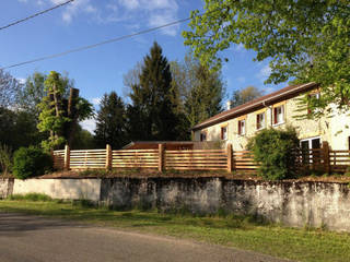 LES TERRASSES DE MERLUE, atelier eem atelier eem Тераса