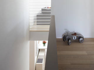 Mehrfamilienhaus_H, Fachwerk4 | Architekten BDA Fachwerk4 | Architekten BDA Couloir, entrée, escaliers modernes