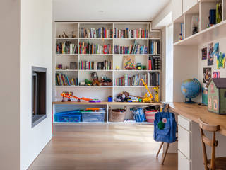 Storage homify Salas de estilo moderno