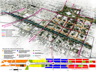 Revitalización de Paseo Montejo (Proyecto Conceptual), Arturo Campos Arquitectos Arturo Campos Arquitectos