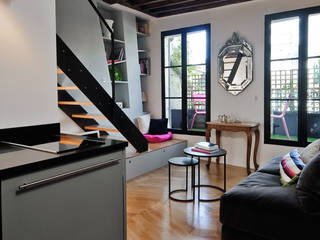 Salas de estar modernas por Marion Rocher Moderno