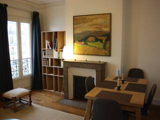 Appartement situé à Paris XVème (quartier Motte-Piquet), Lignes & Nuances Lignes & Nuances