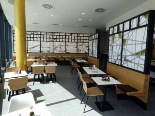 Einrichtung eines Sushi,- und Asiarestaurant in Lübeck, Möbel-Tischlerei Jens Zöllner Möbel-Tischlerei Jens Zöllner Espaços comerciais