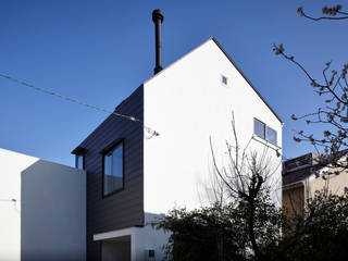 島本町の家, 松本建築事務所／MA2 ARCHITECTS 松本建築事務所／MA2 ARCHITECTS Modern home