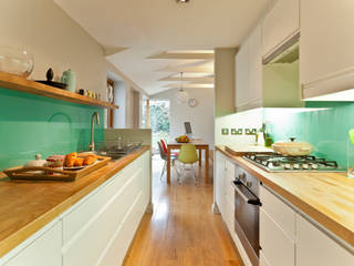 House remodelling in South Bristol, Dittrich Hudson Vasetti Architects Dittrich Hudson Vasetti Architects モダンな キッチン