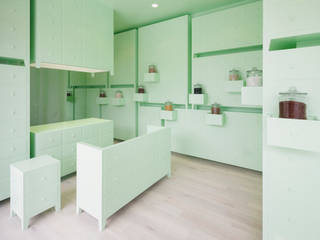 SUMIYOSHIDO Kampo Lounge / 住吉堂鍼灸院, id inc.. id inc.. Commercial spaces