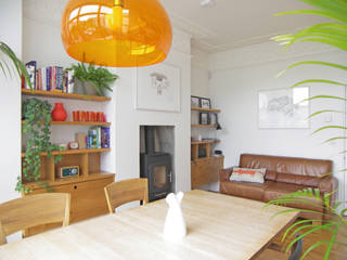 House for a mathematician in Bristol, Dittrich Hudson Vasetti Architects Dittrich Hudson Vasetti Architects Modern dining room