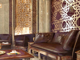 Andalusian_Majles, MHD Design Group MHD Design Group Salas de estar rústicas