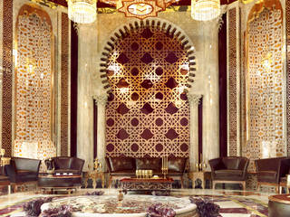 Andalusian_Majles, MHD Design Group MHD Design Group غرفة المعيشة