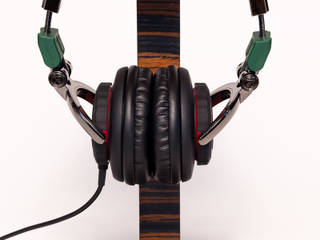 Headphone Stand " FOR3 ", Meble Autorskie Jurkowski Meble Autorskie Jurkowski 모던스타일 미디어 룸