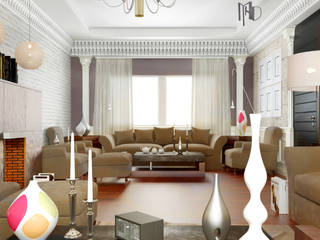 Private Villa_46, MHD Design Group MHD Design Group Salas de estar modernas