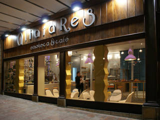 Cafetería Aliatares , moreandmore design moreandmore design Spazi commerciali