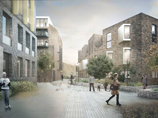 Ufford St Housing, Platform 5 Architects LLP Platform 5 Architects LLP Casas modernas: Ideas, imágenes y decoración