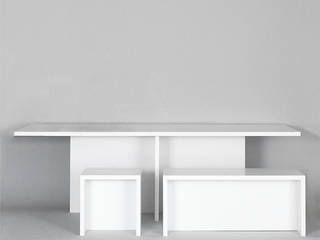 papphocker / pappbank, Frank Huster Frank Huster Minimalist living room