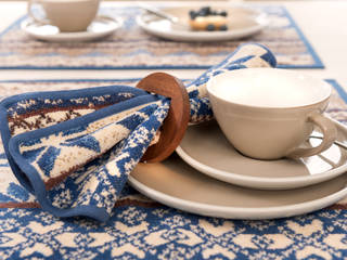 FEILER – winterliche Behaglichkeit mit BALTIC BLUE, FEILER FEILER Scandinavian style kitchen Accessories & textiles