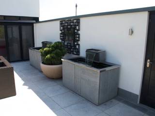 Bespoke water features - pair of stone troughs, Barry Holdsworth Ltd Barry Holdsworth Ltd
