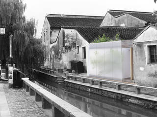 MICRO SHANSHUI, Wen Qian ZHU Architecture Wen Qian ZHU Architecture Casas de estilo minimalista