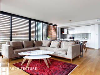 TS EVI, DICLE HOKENEK ARCHITECTURE DICLE HOKENEK ARCHITECTURE Modern living room