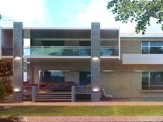 Private Villa_002, MHD Design Group MHD Design Group بلكونة أو شرفة