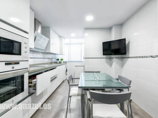 Cocina en blanco, Espacios y Luz Fotografía Espacios y Luz Fotografía Kitchen