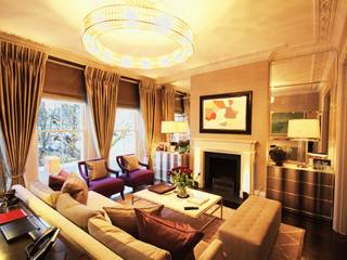 London Townhouse , Perfect Integration Perfect Integration Moderne Wohnzimmer