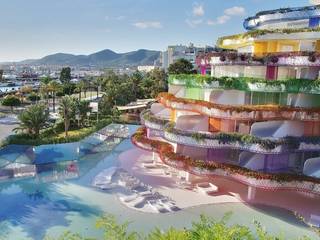 Las Boas Ibiza, Vondom Vondom Mediterranean style bedroom