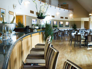 Surrey Golf Clubhouse, David Hales Interior Design David Hales Interior Design Bedrijfsruimten