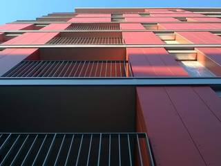 Edificio residenziale a Milano Lambrate, SBG architetti SBG architetti Finestre & Porte in stile moderno