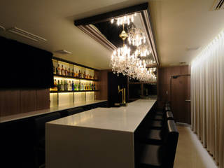 Bisous Kyoto Bar room, Shigeo Nakamura Design Office Shigeo Nakamura Design Office Espacios comerciales