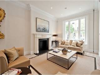 Chelsea Family House, Black and Milk | Interior Design | London Black and Milk | Interior Design | London Living room