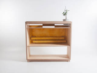 Drop-Leaf Tablet Desk, Bee9 Bee9 Oficinas de estilo minimalista