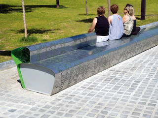Berta Bench / Furniture, KXdesigners KXdesigners Industrial style garden Furniture