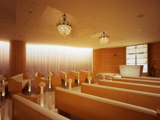ANA CROWNE PLAZA HOTEL GRAND COURT NAGOYA Chapel, Shigeo Nakamura Design Office Shigeo Nakamura Design Office Гостиницы
