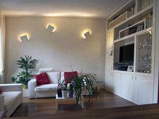 abitazione privata - Milano, SENSIBILE DE ROSALES SENSIBILE DE ROSALES Modern living room