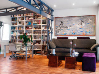 Loft de nueva creación, Torres Estudio Arquitectura Interior Torres Estudio Arquitectura Interior Modern living room