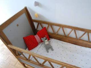 Charles, le lit enfant vintage, Mademoiselle Minouchette Mademoiselle Minouchette Classic style nursery/kids room
