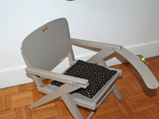 Adèle, une petite chaise pot vintage, Mademoiselle Minouchette Mademoiselle Minouchette Chambre d'enfant scandinave